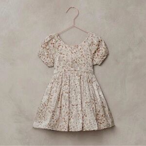 Nora Lee Luisa Gold Floral Dress 2Y Girls